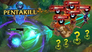 AMAZING PENTAKILL MOMENTS