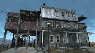 My Croup Manor No Mods Settlement Build: Fallout 4 (No Commentary)