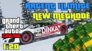 GTA5 ONLINE APRÈS PATCH 1.20 | ARGENT INFINI / ILLIMITÉ EN SOLO (12-24-2014)