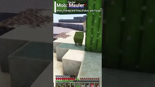 Minecraft: MineVille mob spotlight "Mauler" from Friends and Foes mod.