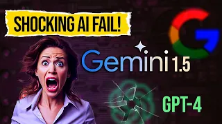 How Google GEMINI 1.5 FAILS GPT4 Again