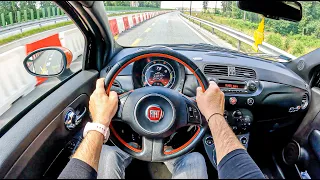 2015 Fiat 500e [Electric 111 HP] | POV Test Drive #1269 Joe Black