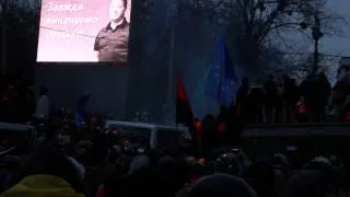 19.01.2013. Киев. События На Улице Грушевского. Часть 1.