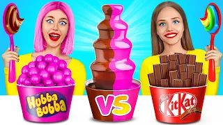 Desafío de Dulces | Batalla Dulce Ricos VS Pobres VS Mega Ricos por Turbo Team