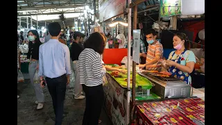 [4K] Sukta Market food adventures : Exploring Asok road vibrant street eats