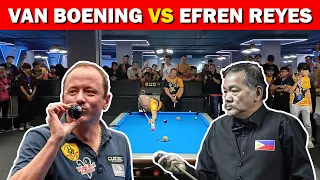 Shane Van Boening VS Efren Reyes | Jakarta Maxi Pool 2024