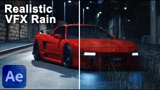 How To Create Real Looking Rain In After Effects VFX