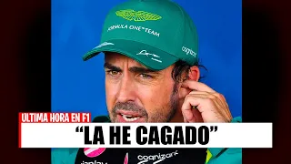 DURO COMUNICADO DE ALONSO... *ARREPENTIDO*