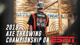 World Axe Throwing Championship 2019 (ESPN Full Broadcast)