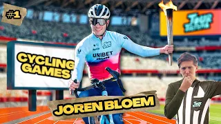 CYCLING GAMES: JOREN BLOEM with HUGE WHEELIE 💨