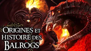 L'histoire des BALROGS, les démons de feu de MORGOTH - Lore Of The Rings