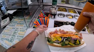 Subway Sandwiches POV Dinner Rush