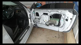 E92 window install