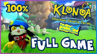 Klonoa Phantasy Reverie 100% FULL GAME ~ Door to Phantomile ~ Longplay (PS4, PS5)