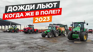 Тур по общаге хозяйства. Мойка и ТО моего John Deere. Наш недообзор "Тумана"...