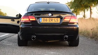 BMW E92 325i Muffler Delete 335i Look