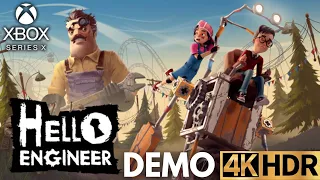 Hello Engineer Demo Gameplay | Xbox Series X|S | 4K HDR (No Commentary Gaming)