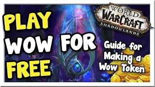 Make 300k+ for Token Every Month - Play for FREE Guide | Shadowlands | WoW Gold Making Guide