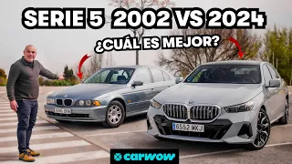 ANTIGUO vs MODERNO: BMW SERIE 5 de 2002 CONTRA BMW i5 ELÉCTRICO de 2024 ¿CUÁL ES MEJOR?