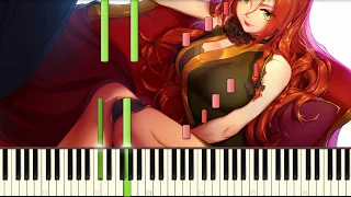 [Easy Piano] EoSD Stage 3 Boss | Shanghai Alice of Meiji 17