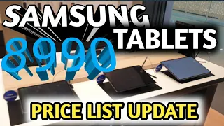 SAMSUNG TABLET PRICES UPDATE Galaxy Tab A9,Tab A9+,Tab S9 fe,Tab S9fe+,Tab S9,Tab S9+Tab S9 Ultra