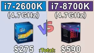 i7 8700K (4.7GHz) vs i7 2600K (4.7GHz) | is it worth to Upgrade..???