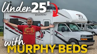 3 Small Class C RVs with MURPHY BEDS for Multi-Functional Space