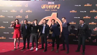 Avengers: Infinity War Shanghai Fan Event Photo Call || SocialNews.XYZ