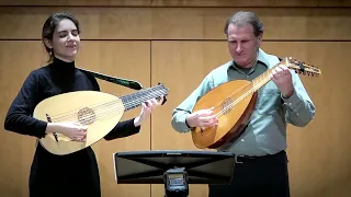 FLATT PAVAN & GALLIARD by John Johnson: Emma-Lisa Roux & Peter Croton - Renaissance lutes