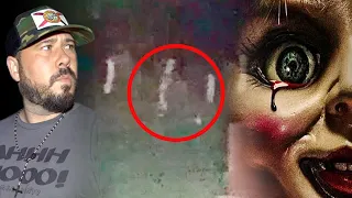 Terrifying Ghost Woman Caught On Camera (Annabelle Cemetery)