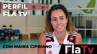 Perfil FlaTV com Maira Cipriano