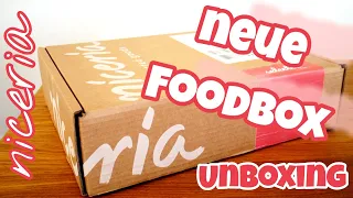 Neue Foodbox - Unboxing niceria Box April