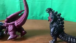 Godzilla the King Returns stop motion video! (Part 3)