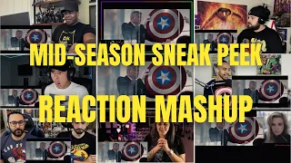 Falcon and Winter Soldier Mid Season Trailer Reaction | Mid-Season Trailer Reaction Mashup