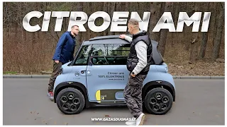 Citroen Ami: keistas, įdomus ir be jokios įrangos - patiko