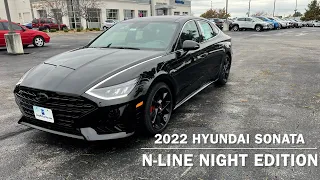 2022 Hyundai Sonata N-Line Night Edition - Black