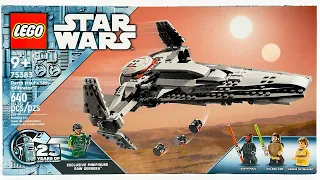 LEGO Star Wars Darth Maul's Sith Infiltrator (75383) Review!