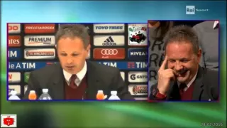 Mihajlovic guarda la sua imitazione e si diverte «Siamo uguali» ho pensato davvero fossi io