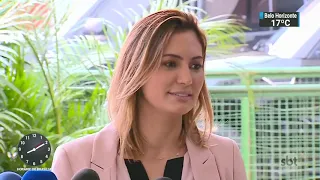 Michelle Bolsonaro visita o Palácio do Alvorada | SBT Brasil (21/11/18)