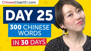 Day 25: 250/300 | Learn 300 Chinese Words in 30 Days Challenge