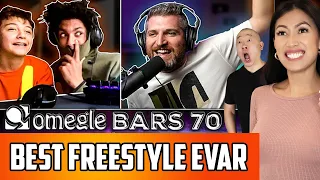 Harry Mack - Omegle Bars 70 Freestyle Reaction | This One Was INSANE!