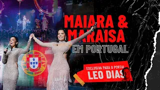 LEO DIAS ENTREVISTA MAIARA E MARAISA EM PORTUGAL