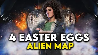 Easter Eggs of the New Alien Map Nostromo! SECRETS Dead by Daylight
