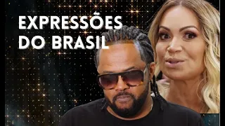 Xande de Pilares e Solange Almeida tentam acertar expressões populares | FAUSTÃO NA BAND