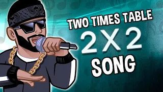 Learn Your Two Times Table in Rap! | MC Grammar 🎤 | Kids Songs 🎵 | Songs for Kids 🎵