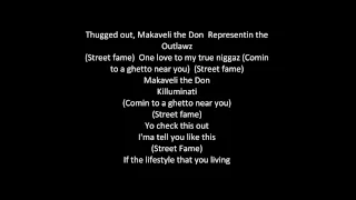 Tupac - Street Fame with lyrics