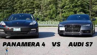 PANAMERA 4 vs AUDI S7