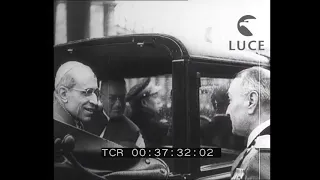 La visita di Pio XII ai sovrani d'Italia / The visit of Pius XII to the sovereigns of Italy [1939]