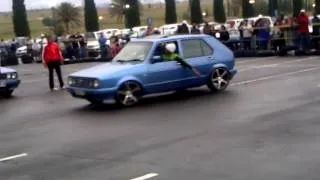 VW Golf Velocity spinning in secunda