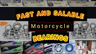 MotorParts: Fast Moving Motorcycle Bearings: Salable MotorParts Bearing: Pinaka-mabentang Bearings.